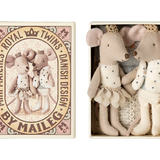 Royal Twin Mice, Little Sister and Brother in Matchbox