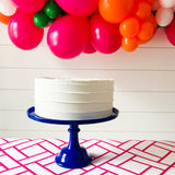 Royal Blue Melamine Cake Stand