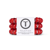 Large Teleties Pack of 3- Scarlet Red