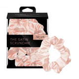 Satin Sleep Scrunchies- Blush