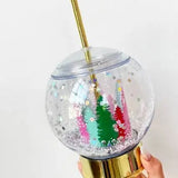 Winter Wonderland Snowglobe Sipper