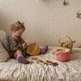 Small Blossom Basket- Raspberry