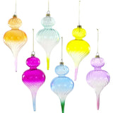 Watercolor Spindle Ornament