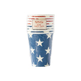 Red and Blue Star Cups