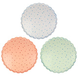 Star Pattern Dinner Plates