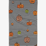 Striped Pumpkins Tea Towel