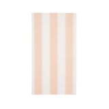 Sweet Peach Stripe Cabana Guest Towels