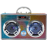 Swirl Bling Wireless Boombox w/ FM Radio