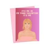 Taylor Swift Valentine's Card