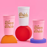 Team Bride Bachelorette Party Cups