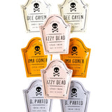 Hey Pumpkin Tombstone Paper Plates