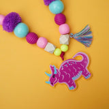 Kids Triceratops Necklace