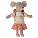 Tricycle Mouse, Big Sister- Coral