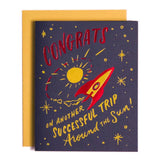 Trip Around the Sun Birthday Card