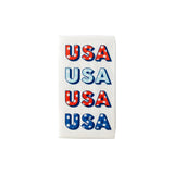 Worn USA Paper Guest Towel