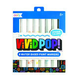 VIvid Pop! Water-Based Paint Markers- Set of 8