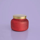 Volcano Red Glitter Glam Petite Jar- 8oz