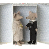 Wedding Mice Couple in a Box