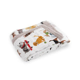 Cotton Muslin Baby Quilt- Woof