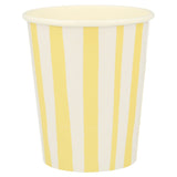 Yellow Stripe Cups